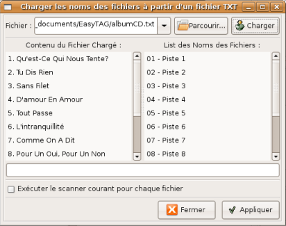 image fenêtre -Charger les noms des fichiers à partir d'un fichier TXT-